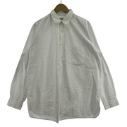 COMME des GARCONS 長袖シャツ 田中オム 無地 白 (L)