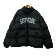 Supreme ジャケット Mesh Jersey Puffer Jacket ブラック XL