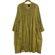 長袖ワンピース maison de soil シャツワンピース