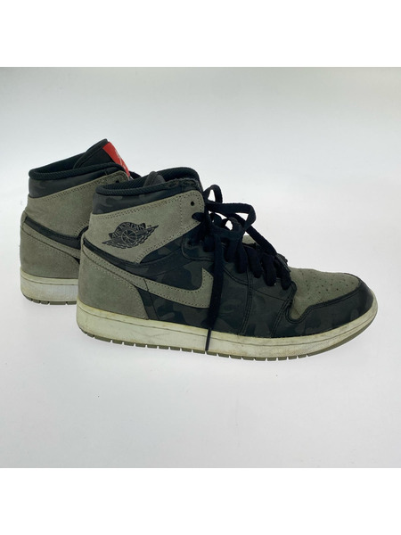 NIKE スニーカー Air Jordan 1 Retro High Camo 3M Shadow
