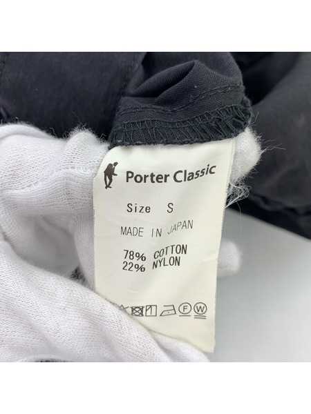 Porter Classic パンツ WEATHER BEBOP PANTS S ブラック