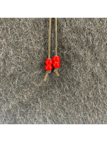 ANCELLM 25AW SHAGGY ZIP UP SHIRT シャギージップシャツ 1 ANC-CT127-B