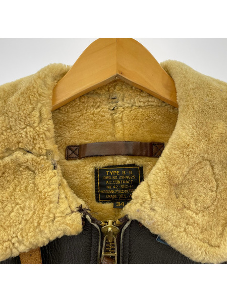 MORGAN PRODUCTS B-6 ムートンフライトジャケット 34