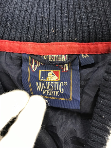 90S COOPERSTOWN RED SOX スタジャン ネイビー M[値下]