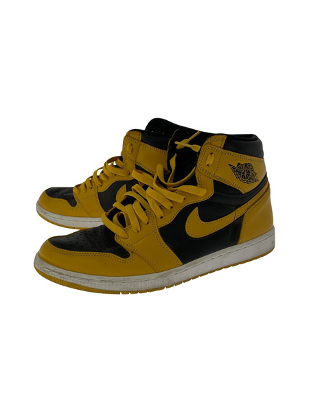NIKE スニーカー AIR JORDAN 1 RETRO HIGH OG Pollen 29cm 555088-701