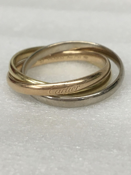 Cartier　ジュエリー トリニティ/Au750/Pt950/リング #57