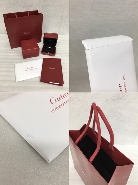 Cartier　ジュエリー トリニティ/Au750/Pt950/リング #57