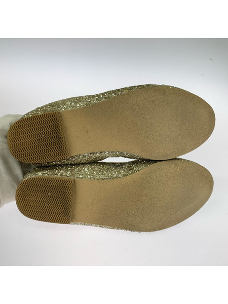 DIANA パンプス・ヒール artemis グリッターパンプス 23.5cm GLD