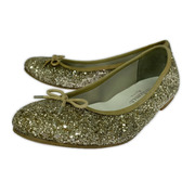 DIANA パンプス・ヒール artemis グリッターパンプス 23.5cm GLD