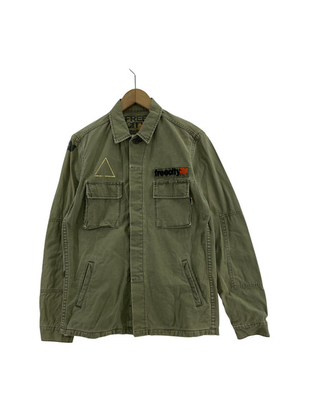 FREE CITY 長袖シャツ ミリタリーシャツ 2[値下]