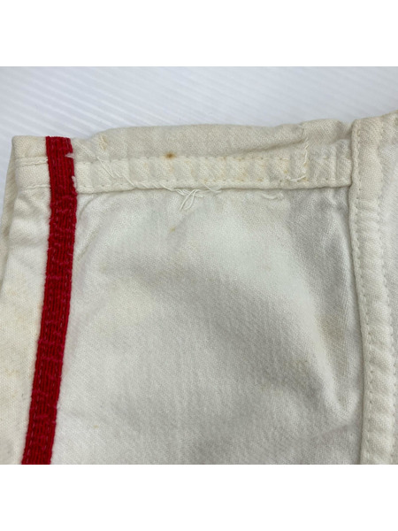 OLD・VINTAGE 半袖シャツ 50s Baseball Shirt WHT/RED L