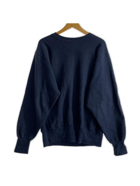 Champion スウェット・トレーナー 90s REVERSE WEAVE スウェット ネイビー