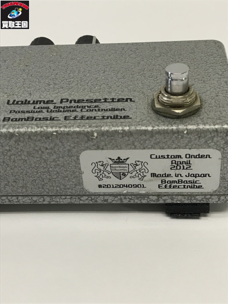 エフェクター Bambasic Effectribe Volume Presetter