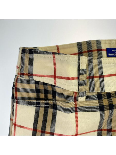 BURBERRY BLUE LABEL パンツ ノバチェック ウール (36)