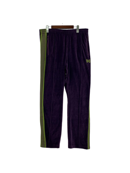 Needles パンツ 25SS Narrow Track Pant Velour (L)PPL[値下]