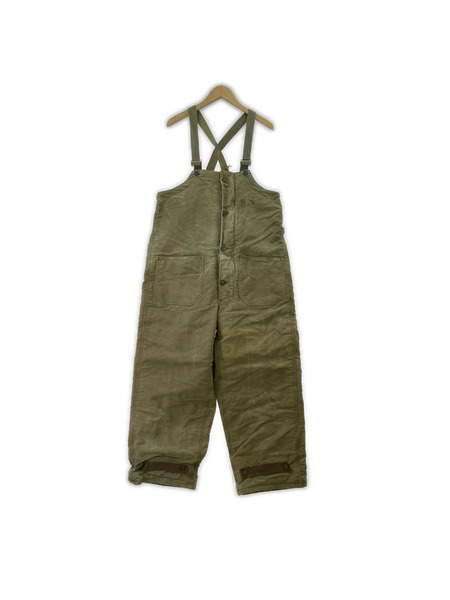 OLD・VINTAGE オーバーオール・ツナギ 40s US NAVY N-1 デッキパンツ (S)