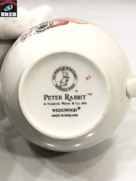 Wedgwood/旧刻印/ピーターラビット カップ＆ソーサー/ペア/ウェッジウッド[値下]