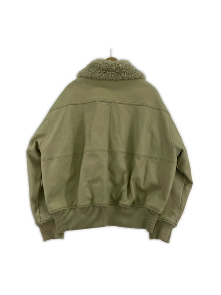 THROW by SLY ジャケット VEGAN LEATHER BALOON B-3