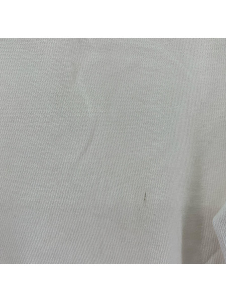 STUSSY ロゴプリントL/Sカットソー（M）白