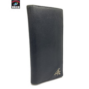 PRADA  メンズ 長財布 ネイビー  107A[値下]