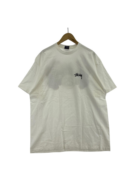 Stüssy ドラゴン Tシャツ ホワイトXL アメリカ製 新品未使用】【両面プリント】ステューシー ドラゴン Tシャツ XL