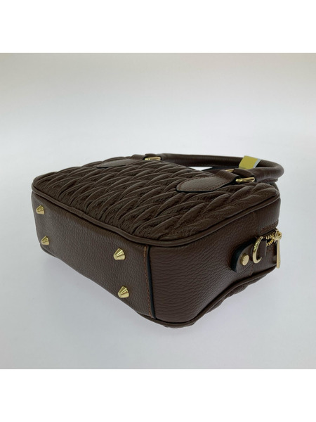 LAURA DI MAGGIO ショルダーバッグ キルトデザイン 2WAY バッグ