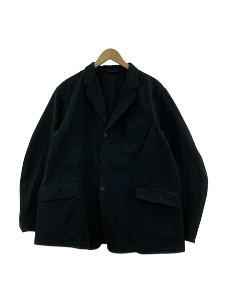 COMOLI 23AW コットン製品染メ 3Bジャケット 2 ブラック Y03-01005