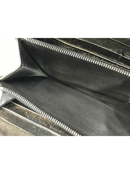 長財布 Bottega Veneta イントレチャート 長財布 ブラック