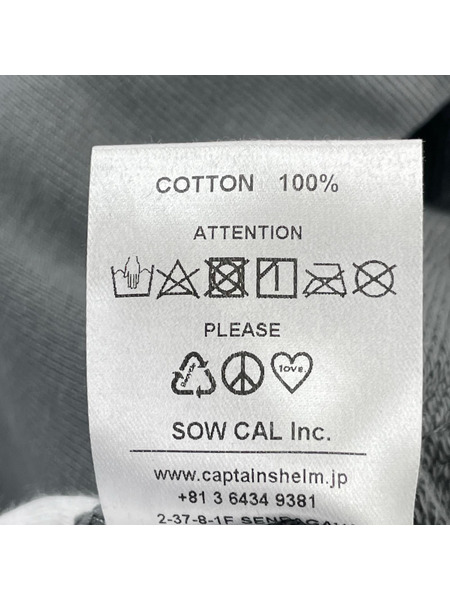 Captains Helm パーカー ×HELLBENDERS&CO グレー