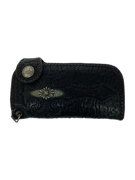 長財布【ALZUNI】 ケイシイズ 象革 ラウンドジップ 長財布 アルズニ