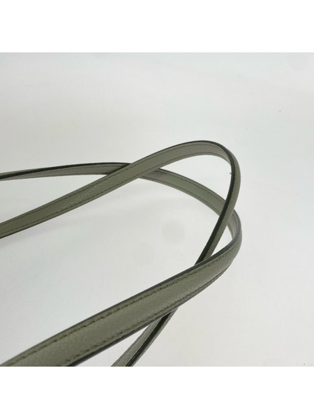charles&keith ハンドバッグ クラシックダブルハンドル グレー