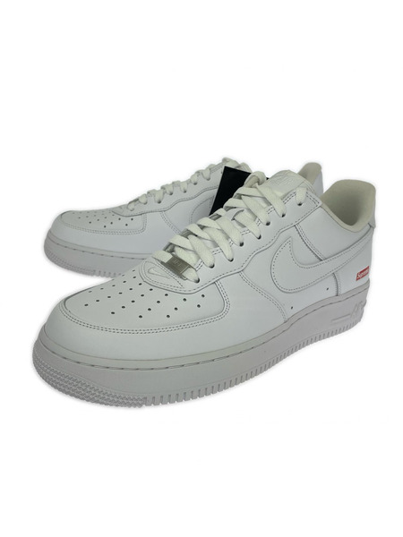 NIKE スニーカー ×SUPREME AIR FORCE 1 LOW 白 (28.5)