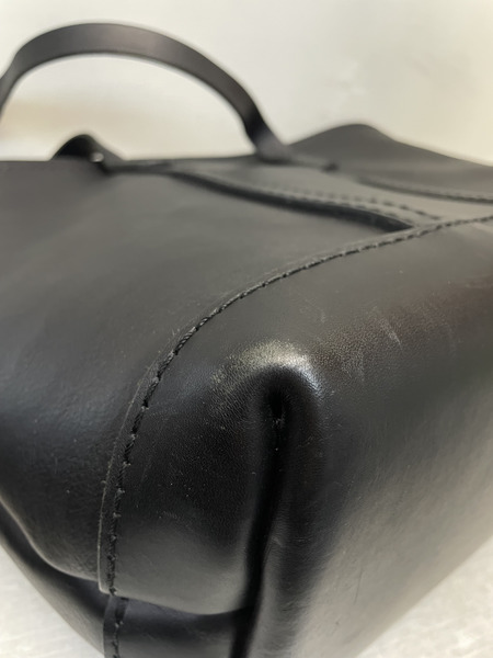 HERZ レザートートバッグ 黒