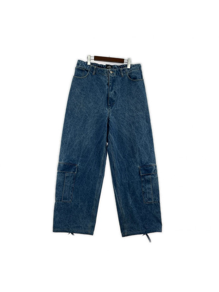 AFB デニム・ジーンズ STUDDED DENIM CARGO PANTS L W35