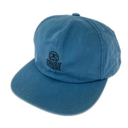 STUSSY キャップ BLU
