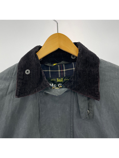 MC ORVIS オイルドジャケット S ネイビー