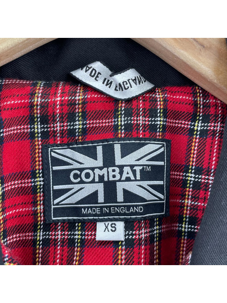 ジャケット COMBAT ハリントンジャケット 黒(XS)