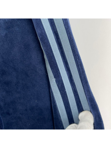 adidas ジャケット ベッケンバウアー ベロアトラックジャケット ナイトインディゴ M