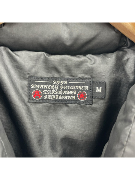 UNDERCOVER AFFA スパイダー ダウンジャケット M ブラック AF5A1