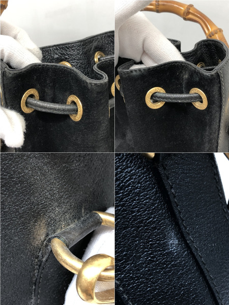 ショルダーバッグ GUCCI スエ-ド 巾着 2wayバッグ