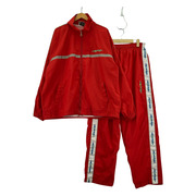 ジャケット 90s Cru ナイロントラックジャケット&パンツ セットアップ レッド