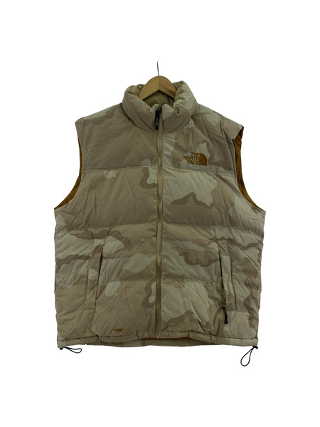 THE NORTH FACE ダウンベスト Nuptse Vest XL 茶 ND92232