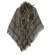 ラグ衣料ソノ他 GUCCI ファー付きマフラー