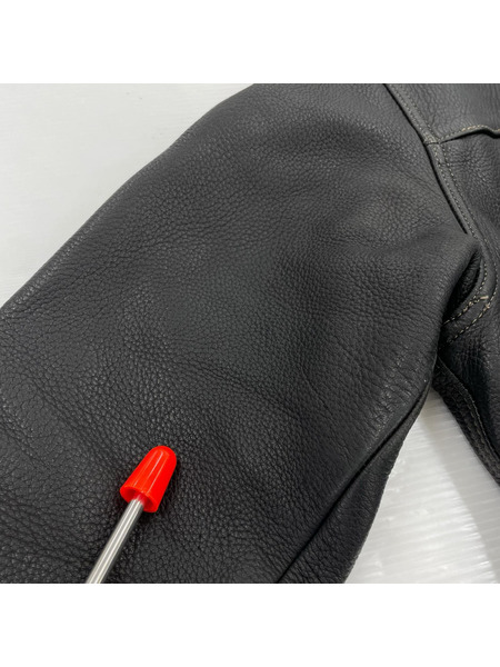 THE FLAT HEAD レザージャケット ディアスキン ウエスタン(40)