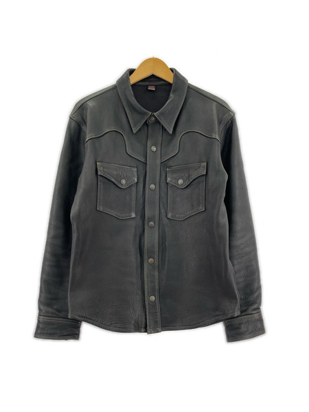 THE FLAT HEAD レザージャケット ディアスキン ウエスタン(40)