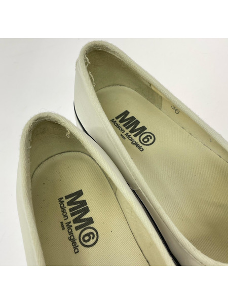 MM6 Ballerina Shoes 白 36 S59WZ0024