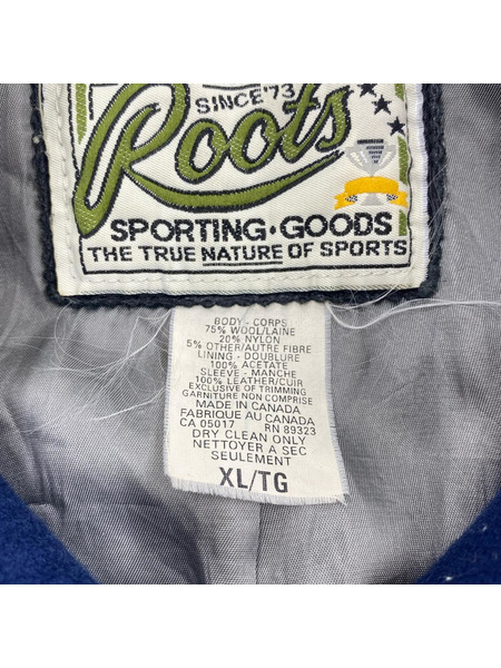 ジャケット ROOTS SPORTING GOODS スタジャン 青[値下]