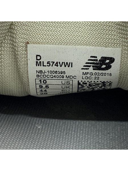 NEW BALANCE スニーカー ML574VWI（28.0）