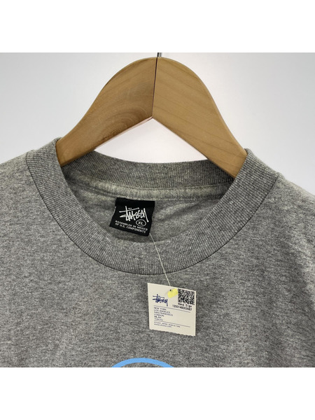 STUSSY x NEIGHBORHOOD 25TH ANNIVERSARY HAND SIGN TEE グレー XL