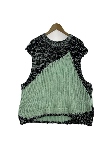 YOKE 24SS INTARSIA CREWNECK VEST ニットベスト (2) < NULL >[値下]